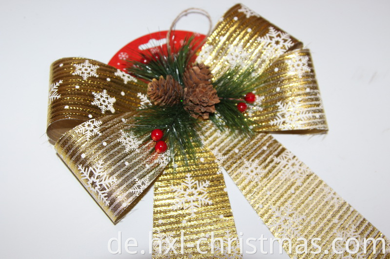 Christmas Ribbon Bow Set